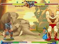 Street Fighter Alpha 2 (Saturn) sur Sega Saturn